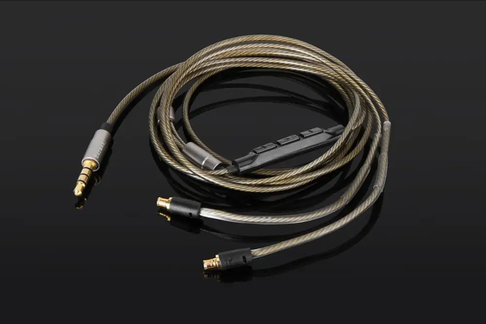 Новый обновленный посеребренный аудиокабель для Audio Technica ATH LS400 LS300 LS200 iS LS40 LS70 LS50 с