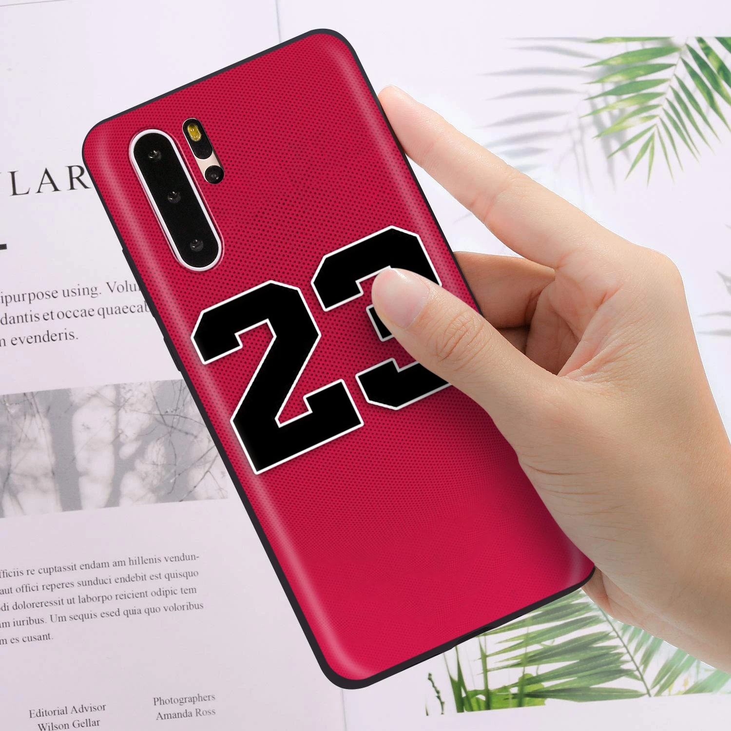YIMAOC 23 24 со счастливыми числами мягкий чехол для Huawei Honor Nova 6 7 9A 10X Y6P P40 V30 SE Pro Max 4G 5G