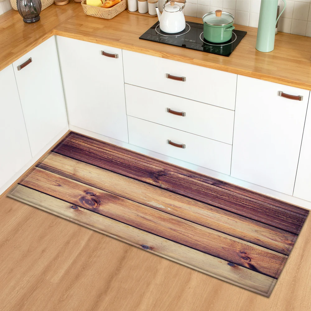 Коврик деревянный противоскользящий для кухни прихожей балкона спальни | Дом и