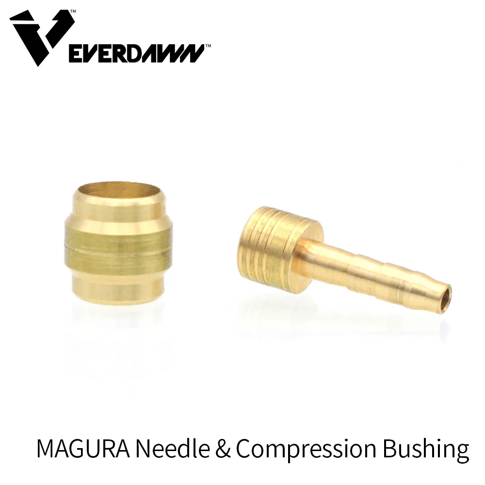 10 sets BH-59/90 SRAM Magura Mountain Bike Hydraulic Disc Brake Hose Pressing Ring and T Needle Copper For M315 M506 E1MT2
