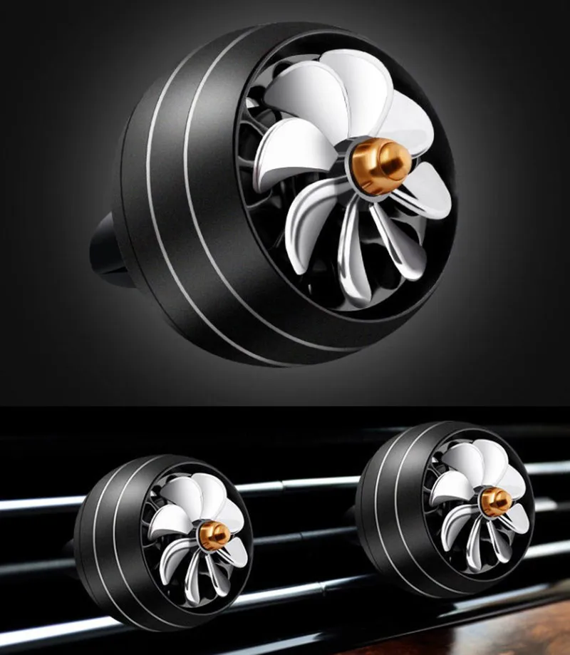 Автомобильный освежитель воздуха, автомобильный ароматизатор на выходе, свежий Вентиляционный воздух, ароматерапия, ароматизатор, автомобильный парфюмерный диффузор с зажимом, светодиодный атмосферный светильник