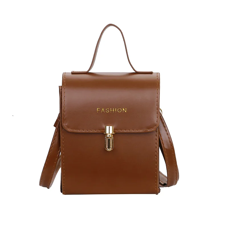 Женские ручные сумки модная сумка через плечо из искусственной кожи одноцветные