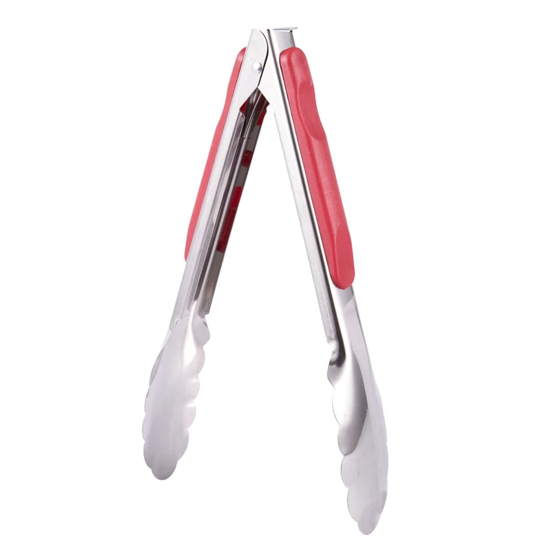 

1 Pcs Barbecue BBQ Rotisserie Stainless Steel Food Tong 22cm & 5 Pcs Reusable Refillable Capsules Pods