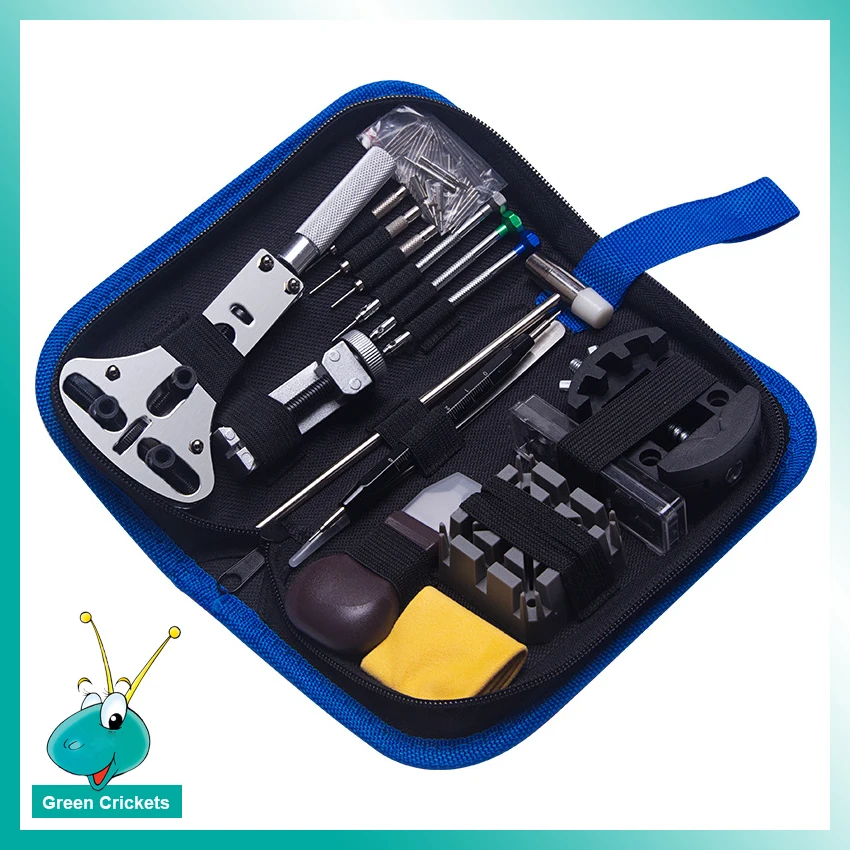 149pcs/bag Repair Watch Tools Kit Back Opener Strap Adjust With PU Leather Bag | Наручные часы