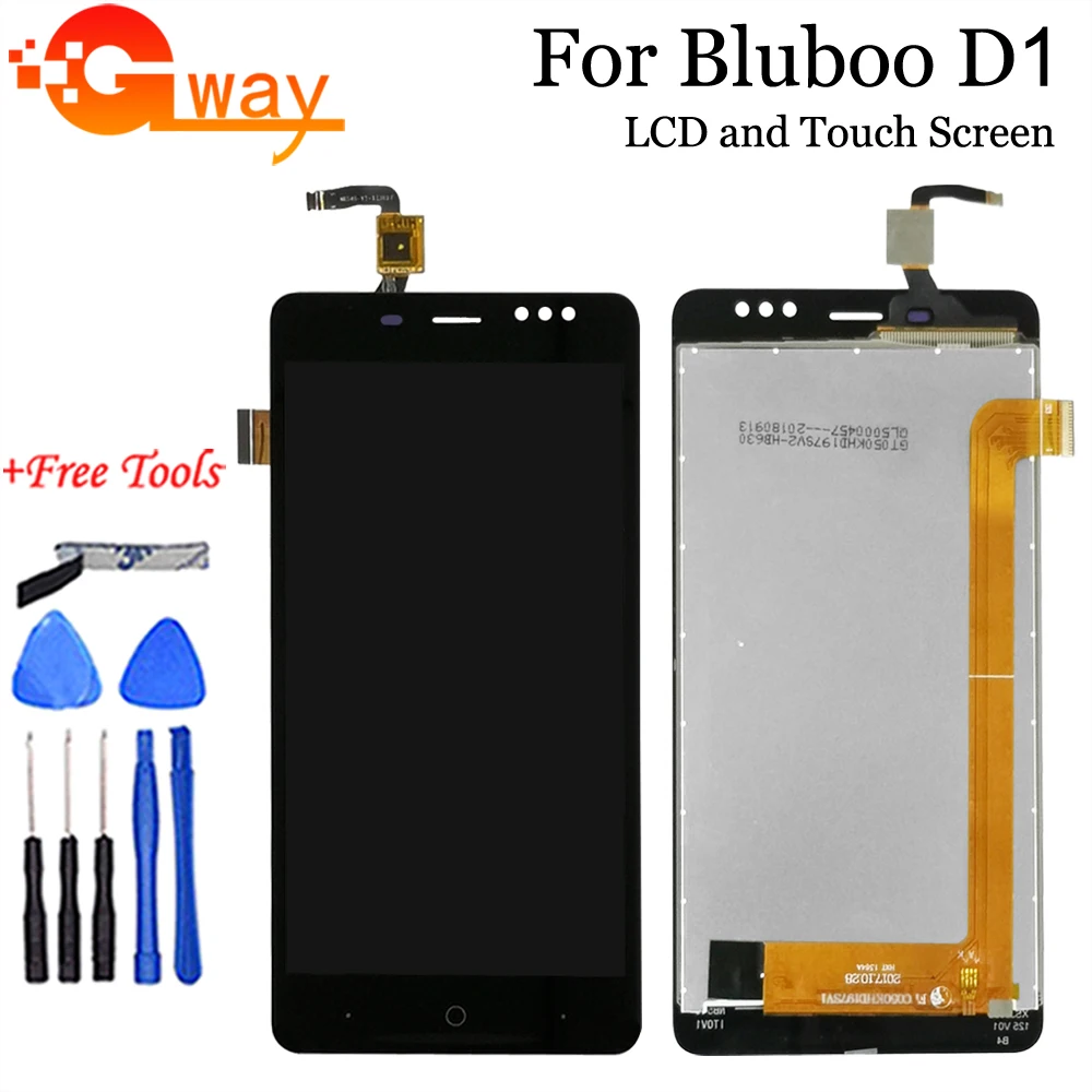FSTGWAY для 5 &quotBluboo D1 ЖК дисплей с сенсорным экраном в сборе телефона Bluboo сменный +