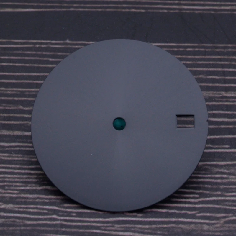 DIY Black Watch Dial 28.5mm  Fit 7002 7s26 NH35 NH36 4R35 4R36 Watch Movement For Crown at 3.0/3.8/4.1 Watch Case