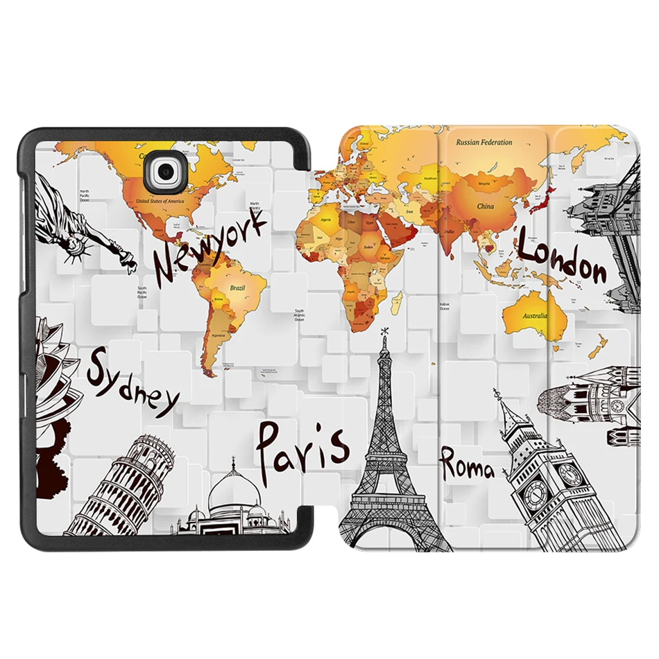 

MTT PU Leather Case For Samsung Galaxy Tab S2 S 2 8 inch Magnetic Flip Stand Protective Funda Tablet Case T715 T710 T715C T713