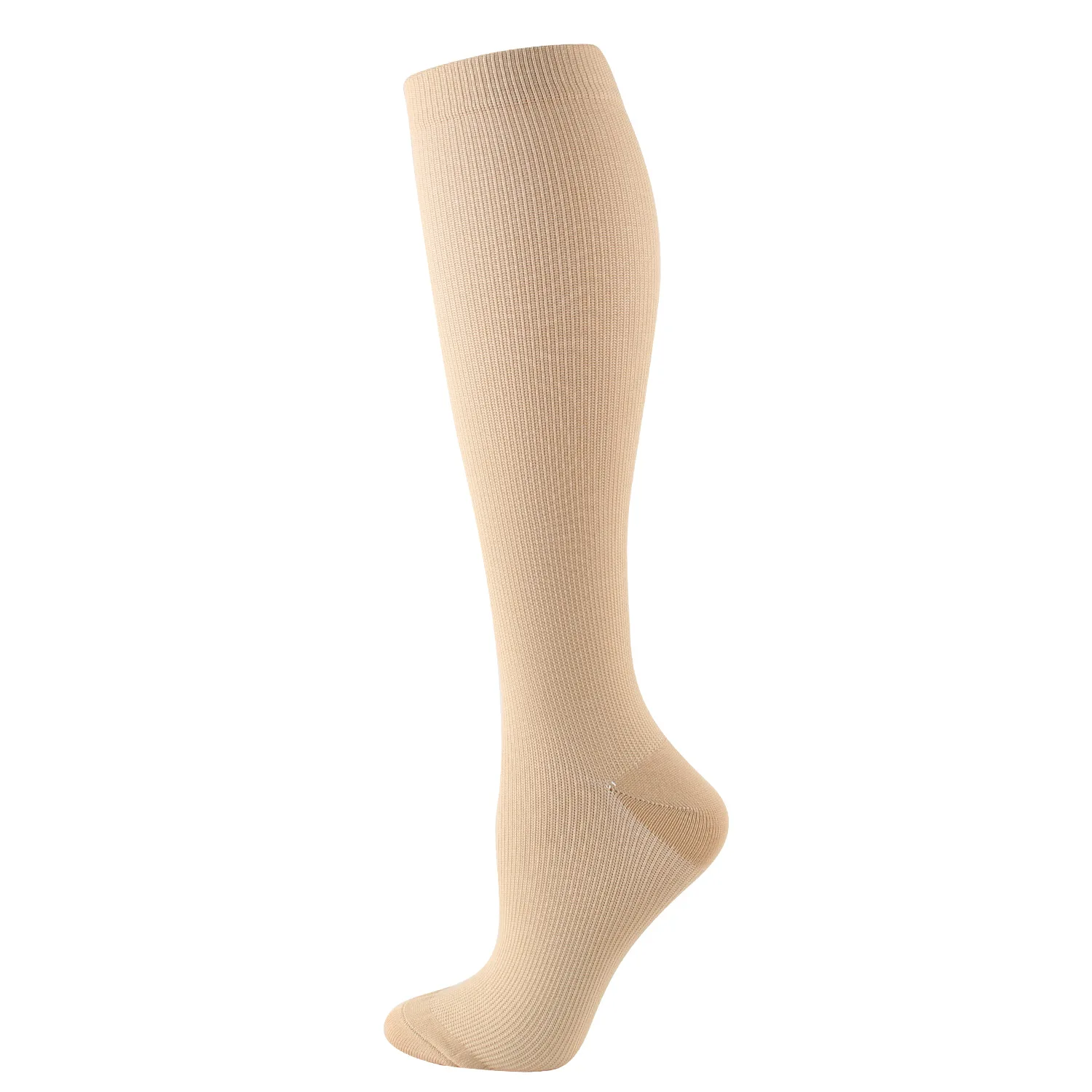 Sports Compression Sock 9 Pairs Elastic Stockings Copper Compression Socks Solid Color Stockings Sock Medias De Compresion