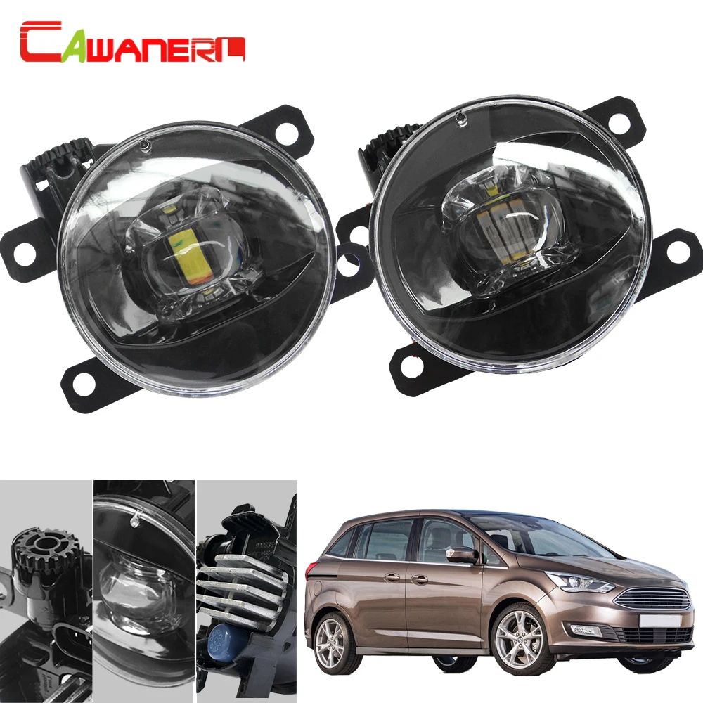 Cawanerl для Ford Grand C Max MPV 2010 2011 2012 2013 2014 2015 автомобильный 4000LM светодиодный
