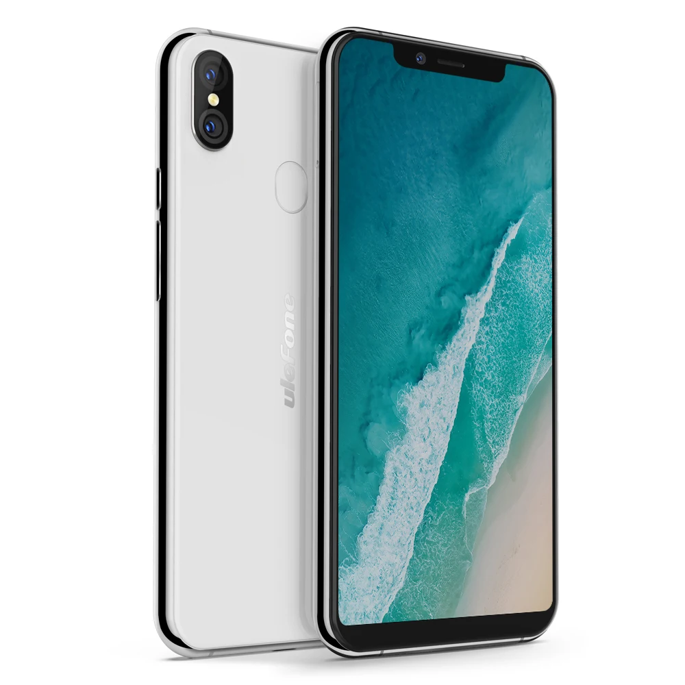 Смартфон Ulefone X Android 8 1 5 85 &quotHD + MT6763 Octa Core 4 Гб 64 Face ID 16 МП Двойная Задняя камера