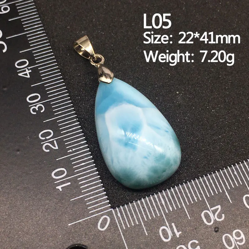 CSJ настоящий натуральный Ларимар Подвески синий цвет модные и короткие для женщин цепочки и ожерелья Свадьба обручение подарок ювелирные украшения