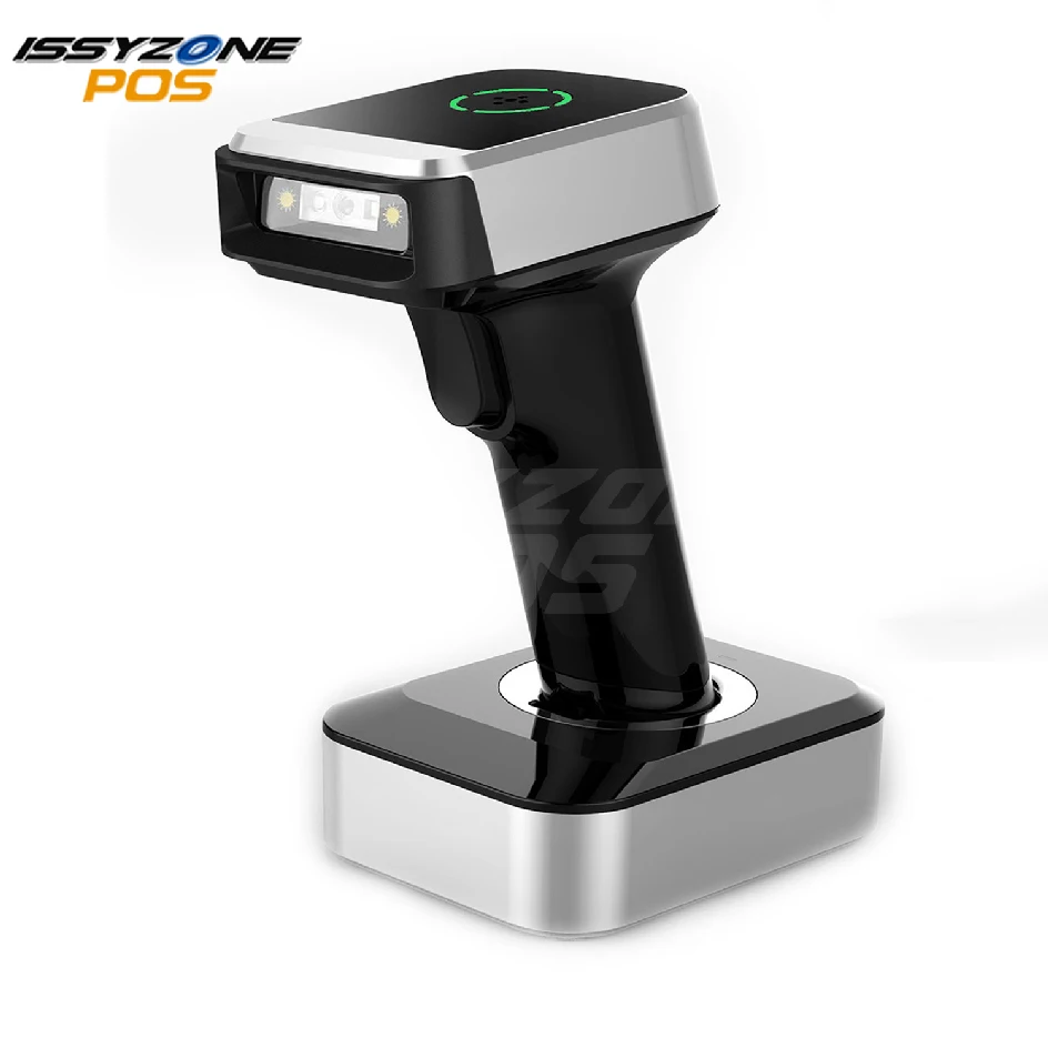 Сканер штрих-кодов ISSYZONEPOS 1D 2D QR Bluetooth сканер ручной для Windows iOS Android Поддержка Data Matrix