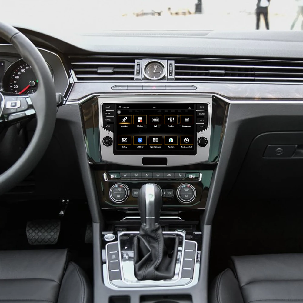 Автомагнитола с навигацией мультимедийное видео на платформе android 8 1 для PASSAT B6 B7 CC