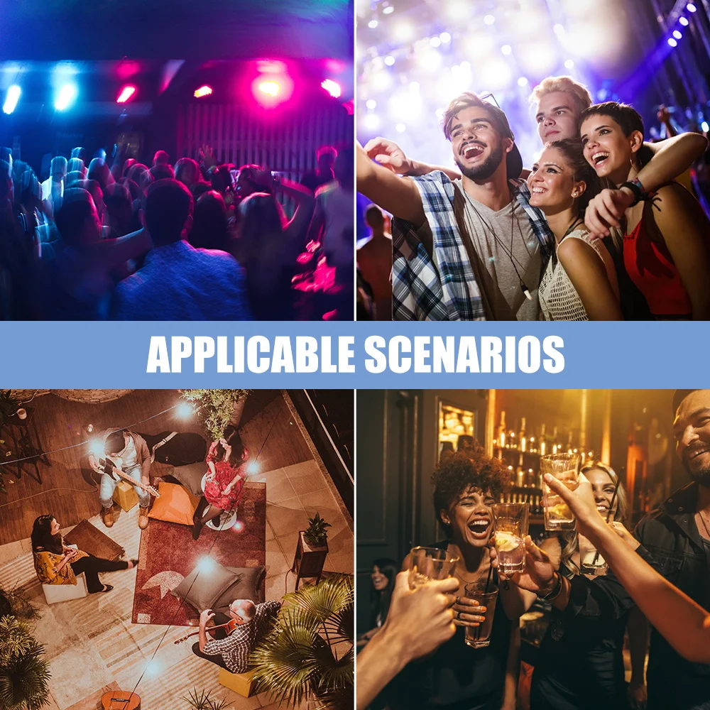 DuuToo беспроводной пульт дистанционного управления E27 умная лампа LED Домашний