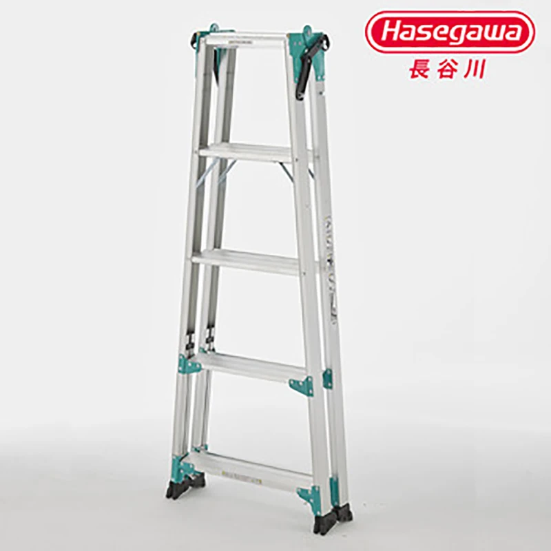 Многофункциональная ступенчатая лестница GW утолщенная Прямая из алюминиевого