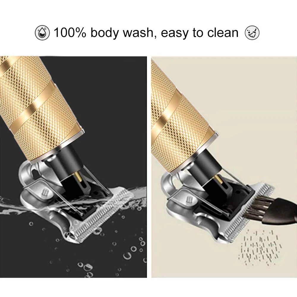 

Hair Trimmer For Men Professional Electric Hair Clippers Beard Trimmer Barber Shop Hair Cutting Machine USB charge Men's shaver