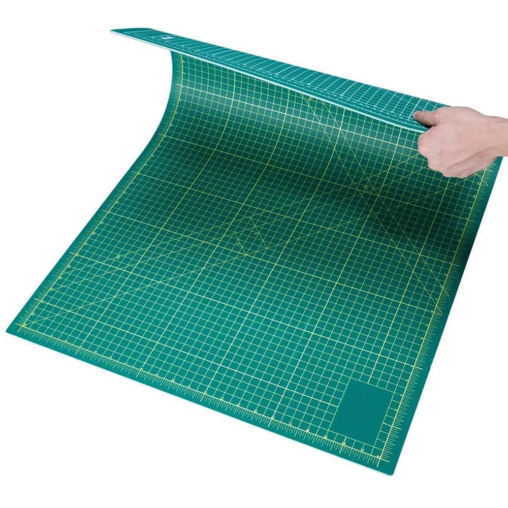 Zayex двухсторонний PVC A2 коврик для резки 1" x 24" многоцелевой самовосhealing вающиеся коврики для резки для прочного бумажного коврика для резки