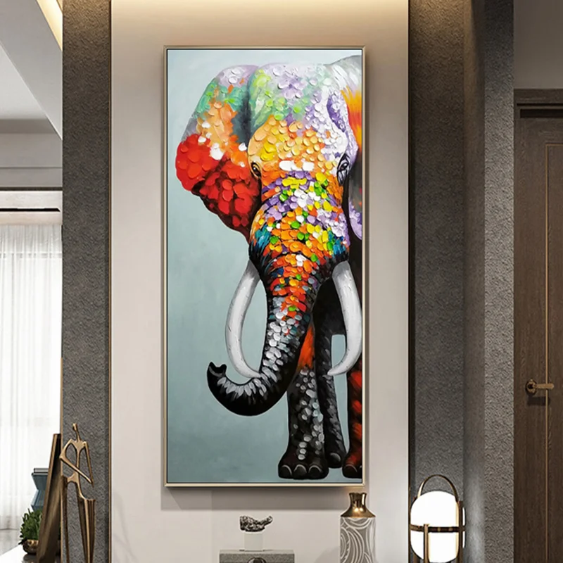 

DIY Diamond Painting Animal Elephant 5D Diamond Embroidery Scenery Cross Stitch Handicrafts Home Decoration Christmas gift
