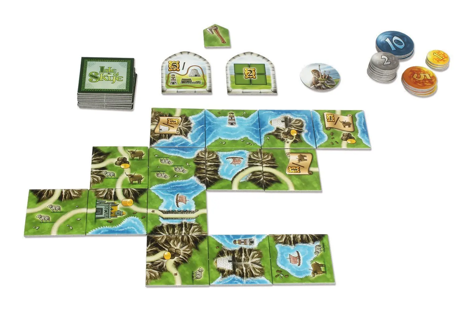 

Leisure Party Strategy Table Game Card Isle of Skye Chinese Edition.