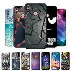 Чехол для Huawei Honor 10 Lite, защитный чехол-накладка для Huawei Honor 10 Lite, ТПУ, силиконовый чехол 6,2 дюйма