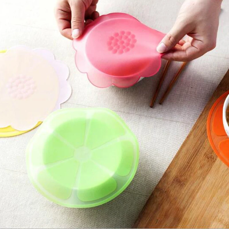 

Silicone Wrap Seal Food Fresh Keeping Wrap Lid Cover Microwave Oven Cover Food Keep Fresh Storage Cover Kitchen Gadgets Reusable