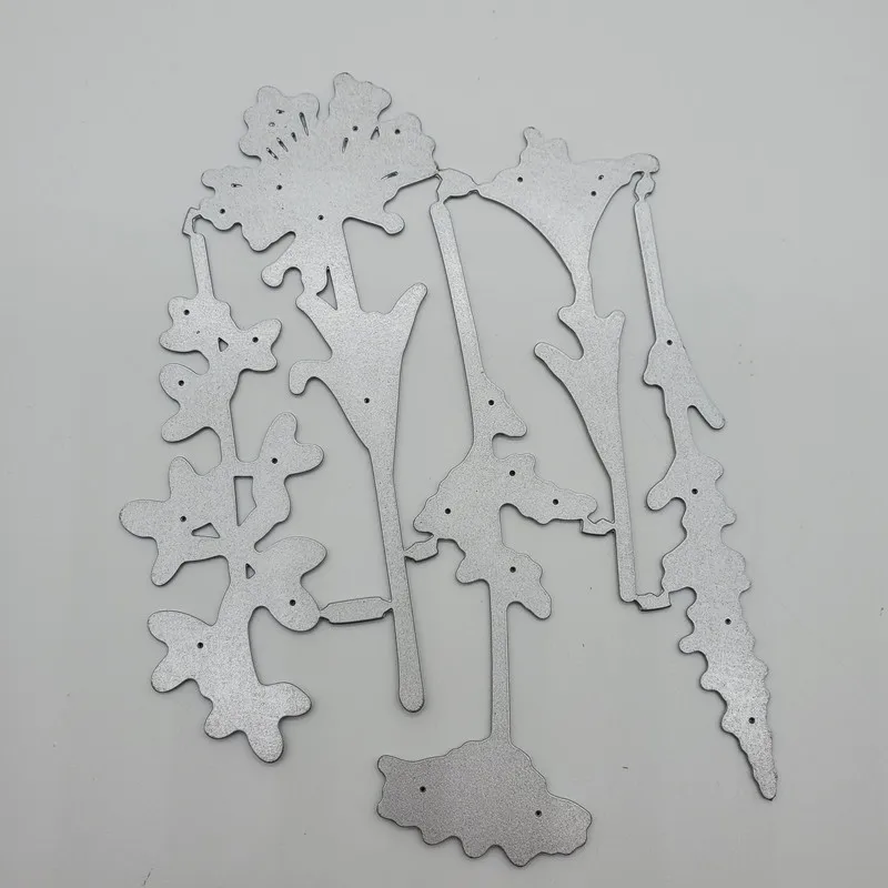 Рамка с цветами из листьев диких цветов металлическая штамповка для бумажные