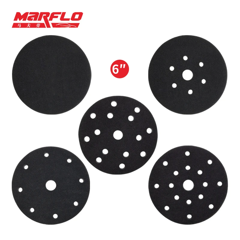 Marflo 5 &quot6&quot полировальная губка Интерфейс Pad для подложки пластины и Двойного