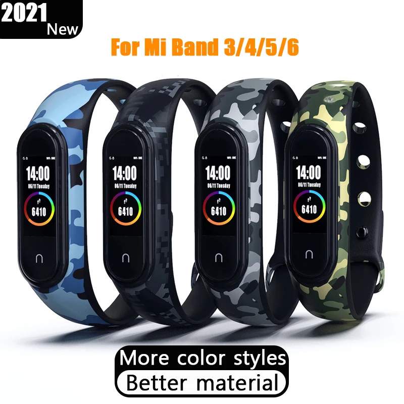 For Xiaomi Mi Band 6 5 Strap Replacement Wrist Straps Bracelets Silicone Watch On MI 4 3 Wristband Case |