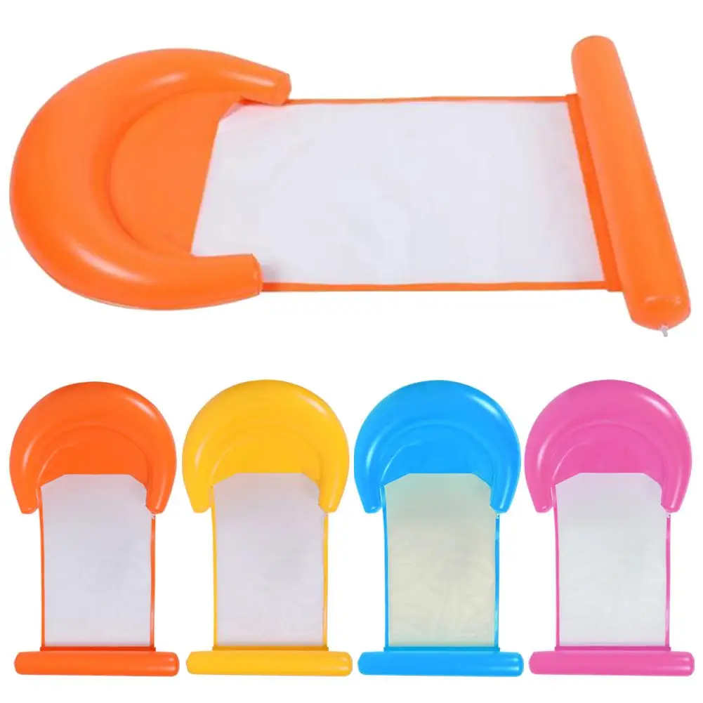 

Надувной складной бассейн, гамак в ряд, плавающая водная воздушная кровать со спинкой, летний бассейн, плавающий бассейн, Пляжная Вечеринка