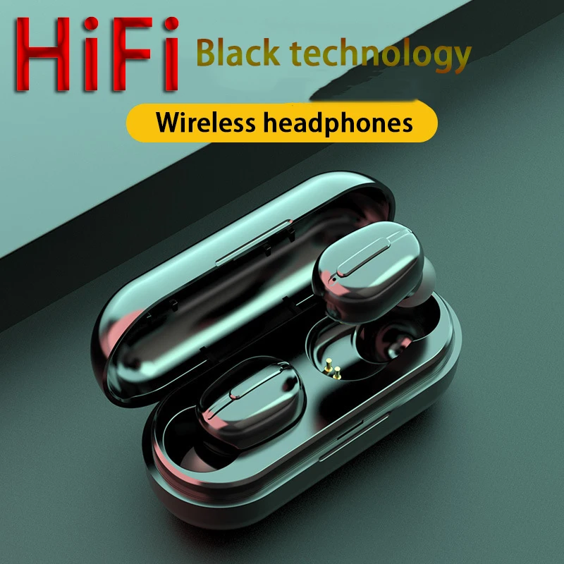 

Wireless headphones new private model binaural charging chamber Bluetooth 5.0 true wireless stereo Bluetooth headset