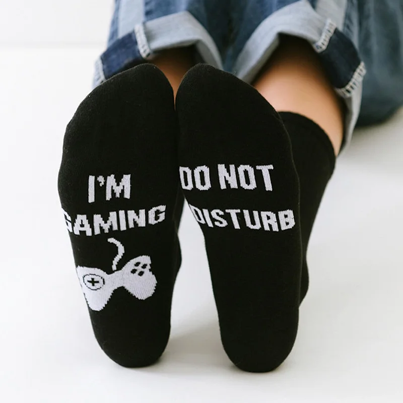 Хлопковые носки унисекс с надписью смешные Веселые в стиле хип хоп для