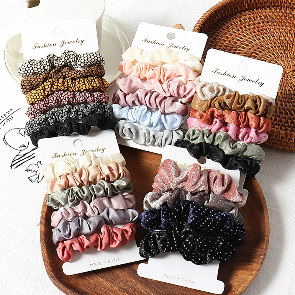 1 комплект женские элегантные резинки для волос| |