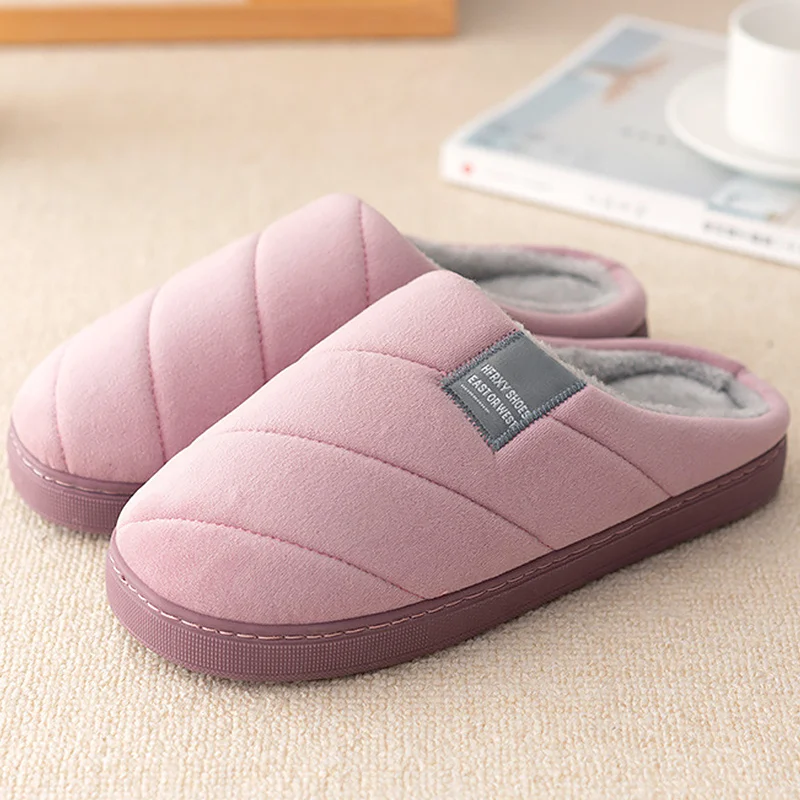 Женские домашние тапочки Большие размеры 43 47 Замшевые мягкие из термопластичной