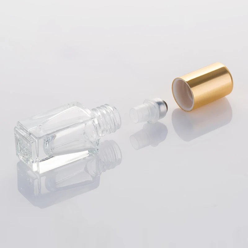 Высококачественные мини эфирные масла 3 мл металлические шариковые стеклянные