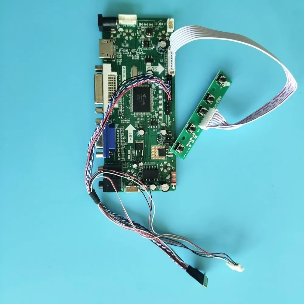 

Kit For LP140WH2-TLSA/TLT1 DVI Panel Controller board Screen Monitor LED LCD 14" HDMI VGA 1366*768 Audio card DIY 40pin LVDS