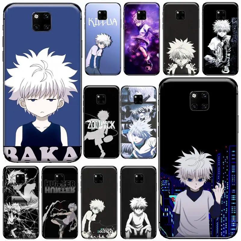 

Hunter X Hunter Killua Zaoldyeck Phone Case For Huawei Mate 9 10 20 Pro lite 20x nova 3e P10 plus P20 Pro Honor10 lite