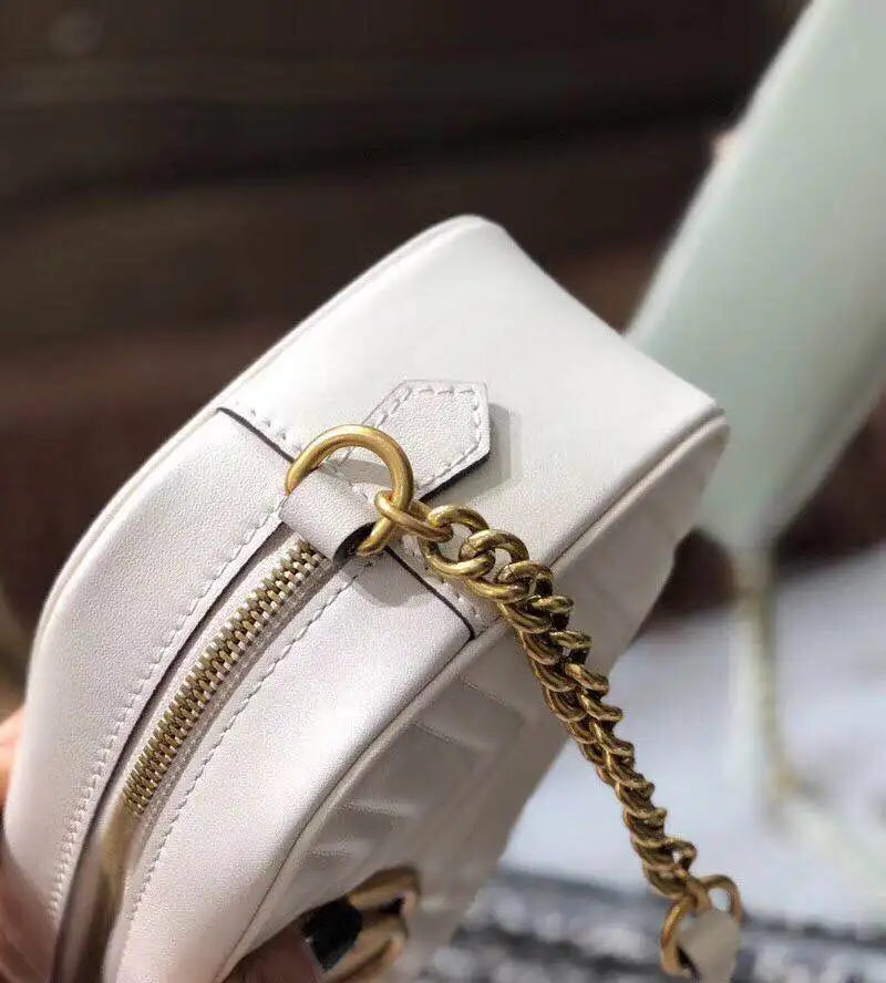 

2020 New Brand fashion small and square Bags Real Leather Women's Bags Small Casual Female Shoulder Chain bag free shipping