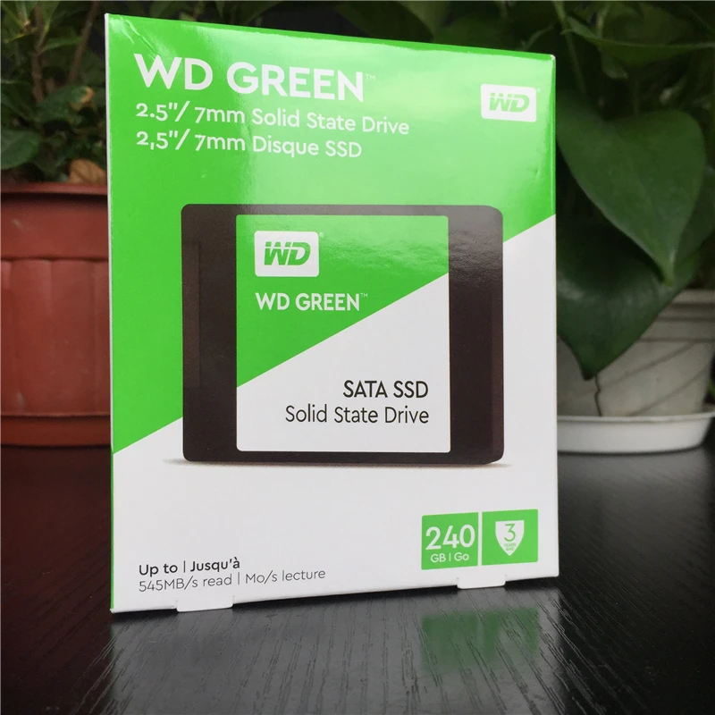 Внутренний твердотельный накопитель Western Digital WD GREEN SSD 120 ГБ 240 Гб SATA3 2 5 дюйма 480 1 ТБ