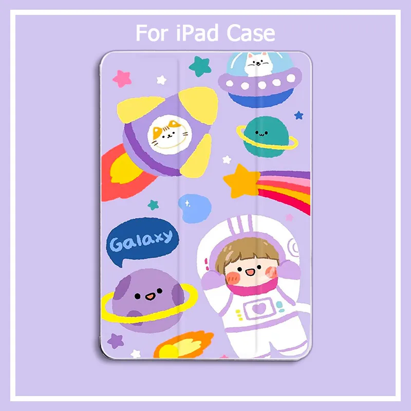 Чехол с космонавтом для ipad Air 2 10 дюйма милые Чехлы 2019 pro 12 9 11 чехол 2020 Mini 1 3 4 5