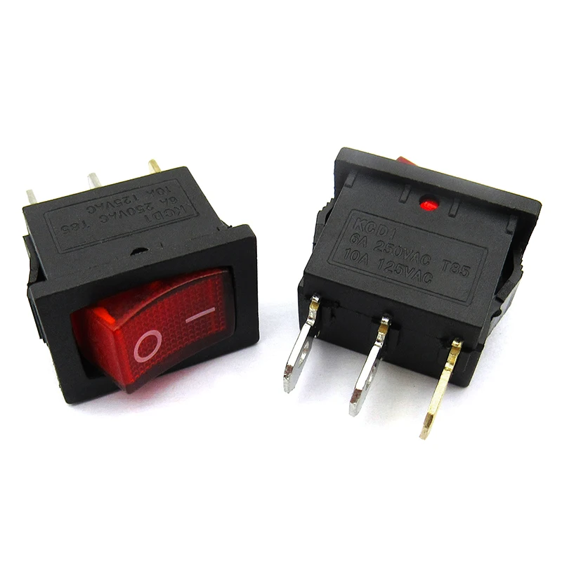 5 шт./лот переключатель мощности лодки три фута два файла 3 2 21*15 мм клавиша с