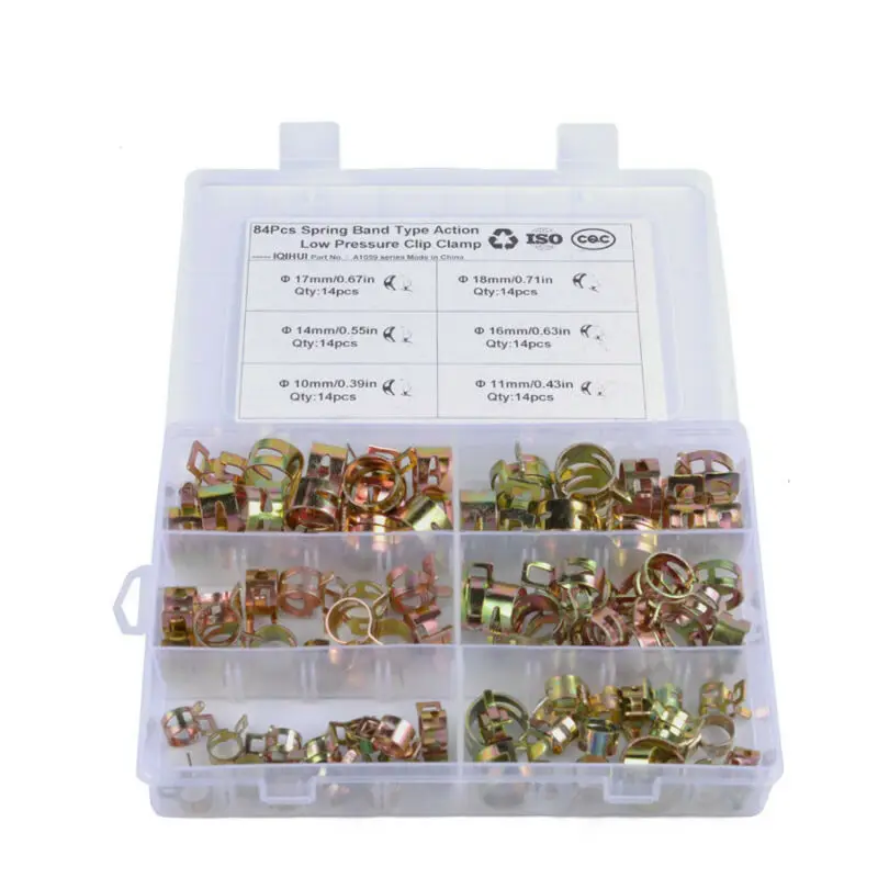 Аксессуары автомобильный шланг зажим запчасти коробка ассортимент труб замена