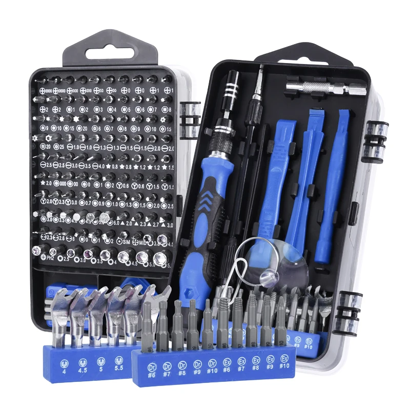 Набор прецизионных магнитных отверток 138 в 1 ручные инструменты для разных ПК
