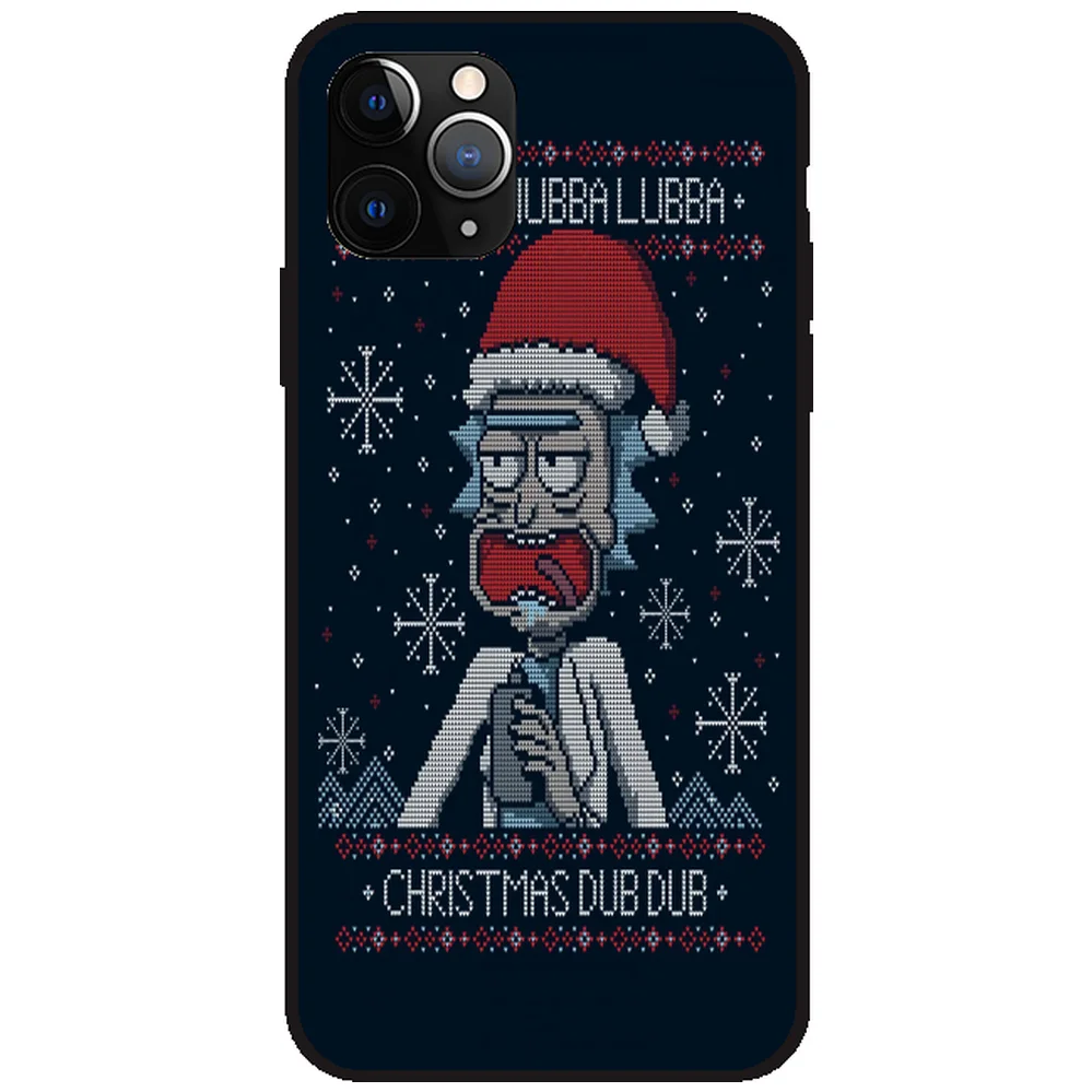 

Ricks Anime Mortys divertida Phone Case for IPhone 7,8,SE2020,7plus,8plus,11,11Pro,11 Pro Max,X,XR,XS,XS Max Soft Tpu Back Cover