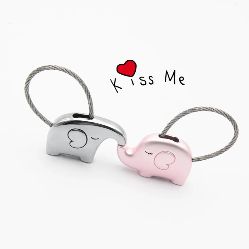 Брелок в форме слона для влюбленных брелок-игрушка креативный подарок детей