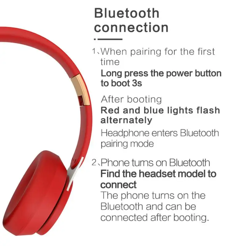 Беспроводные Bluetooth 5 0 наушники 3D стереонаушники с микрофоном гарнитура