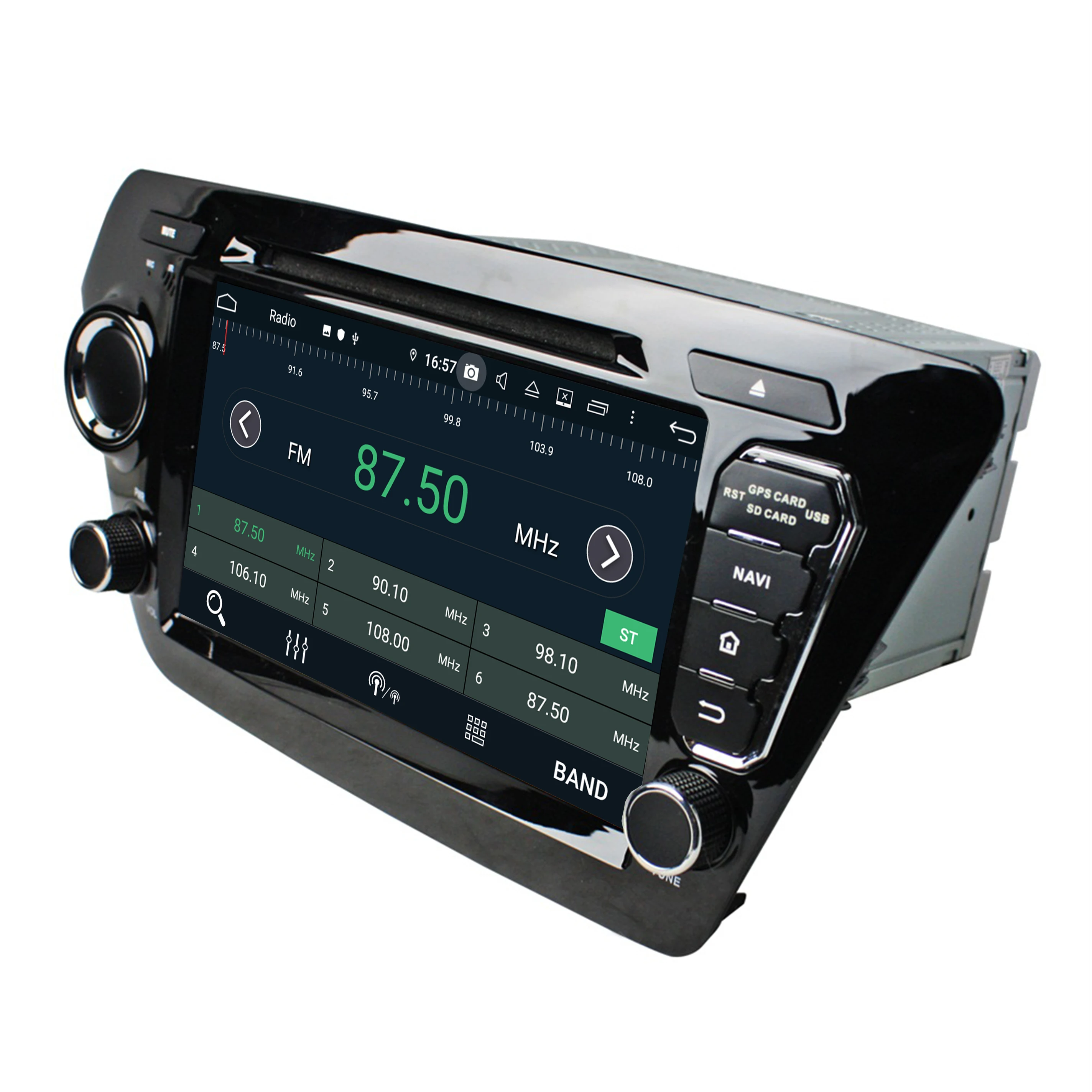 Автомобильный DVD-плеер мультимедийный плеер на Android 9 0 с экраном 8 &quot 6 ядер 4 Гб ОЗУ