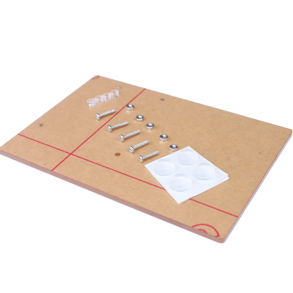 Акриловая экспериментальная платформа для фиксации платы Arduino UNO R3 11 7 см * 8 1