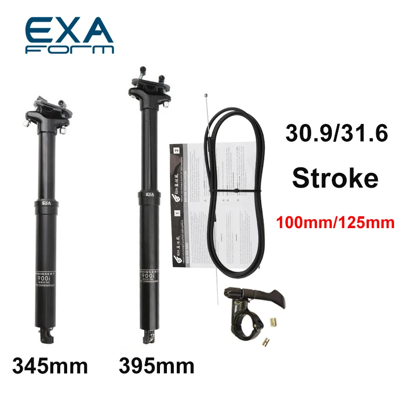 Kindshock KS EXA 900i флакон капельница подседельный 30 9/31 6*395 мм горный велосипед провода