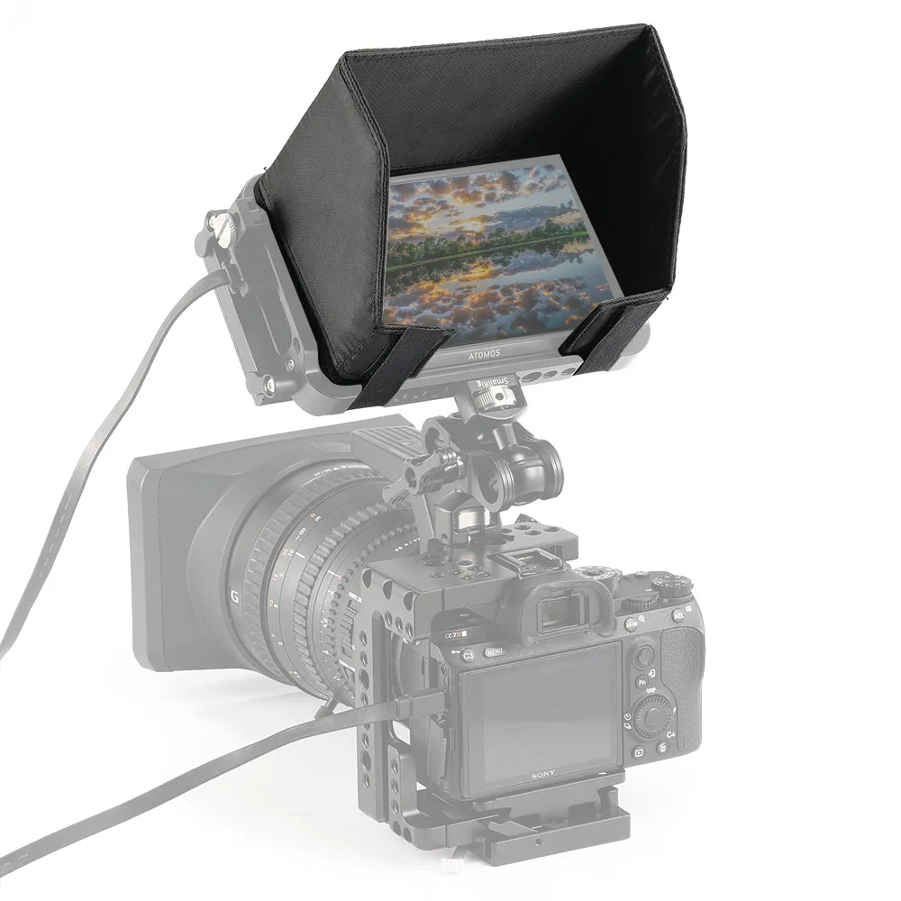 Солнцезащитный козырек SmallRig для ЖК экрана 5 дюймов 4K HDMI 2269|Бленды| |