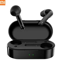 Xiaomi T3 беспроводные наушники Bluetooth 5,0 HiFi DSP с шумоподавлением смарт-сенсорные двусторонние наушники с функцией вызова с зарядным устройством